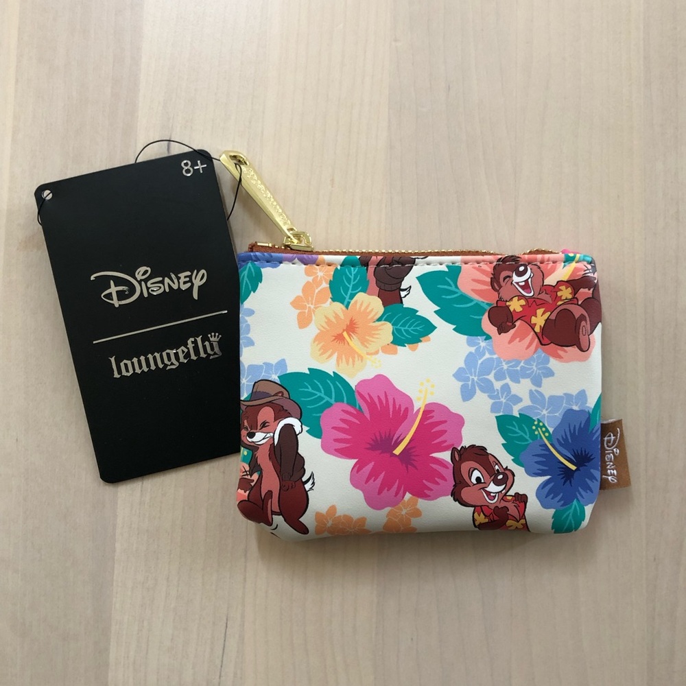 New Loungefly Disney Chip N Dale Coin Purse
